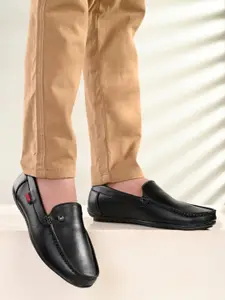 KARADDI Black Confortable & Lightweight Casual Shoes