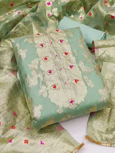 MANVAA Woven Designed Unstitched Dress Material