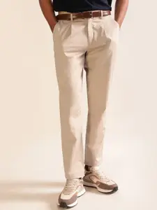 Andamen Ultra Men Stretchable Pleated Chino