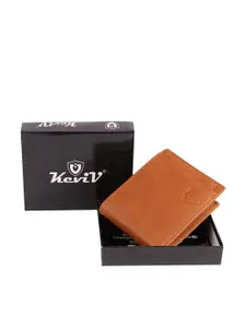 Keviv Men Leather Two Fold Wallet