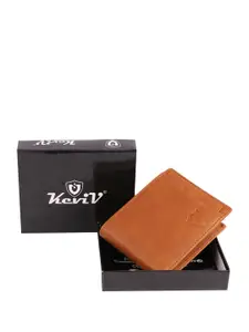 Keviv Leather RFID Two Fold Wallet