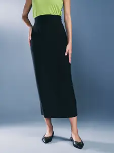 AND Mid-Rise Pencil Midi Skirt
