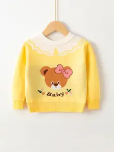 StyleCast Girls Graphic Printed Cotton Pullover