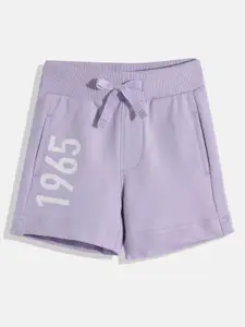 United Colors of Benetton Boys Typography Printed Shorts