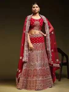 Phenav Embroidered Ready to Wear Lehenga & Blouse With Dupatta