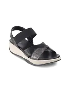 Tresmode Wedge Sandals with Buckles
