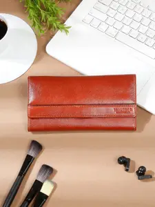 Teakwood Leathers Women Leather Two Fold Wallet