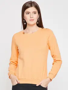 RARE Round Neck Pullover Sweatshirt