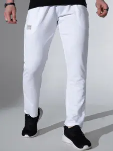 Hubberholme Men Straight Fit Mid-Rise Track Pants