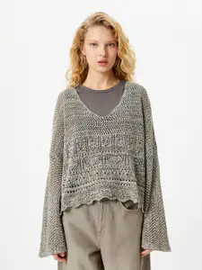 Koton Cable Knit Long Sleeves Pullover