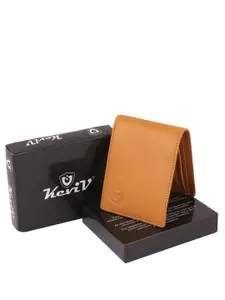 Keviv Men Leather Three Fold Wallet