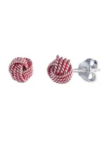 Abhooshan Sterling Silver Studs Earrings