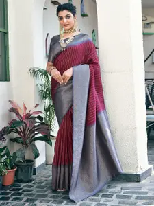 Satrani Woven Design Zari Art Silk Banarasi Saree
