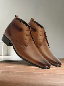 Carlton London Men Mid Top Formal Derbys