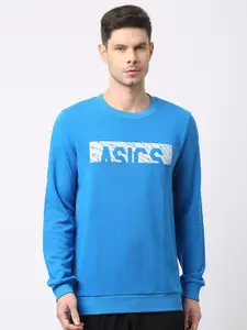 ASICS Graphic Printed Pullover Sweatshirt