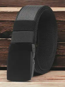 ZORO Men Textured Canvas Reversible Belt