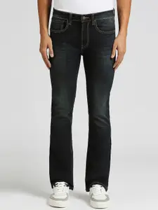 Pepe Jeans Men Flared Mid-Rise Clean Look Stretchable Jeans