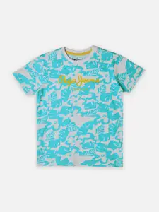 Pepe Jeans Boys Typography Printed Pure Cotton T-shirt