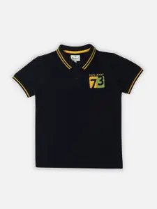Pepe Jeans Boys Polo Collar Pure Cotton T-shirt