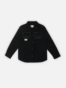 Pepe Jeans Boys Twill Pure Cotton Casual Shirt