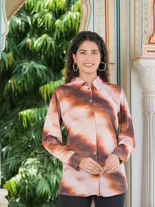 YASH GALLERY Abstract Printed Casual Shirt