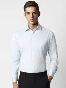 Van Heusen Regular Fit Checked Cotton Formal Shirt