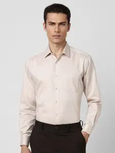 Van Heusen Regular Fit Textured Cotton Party Shirt