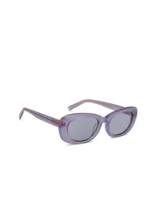 John Jacobs Women Rectangle Sunglasses with UV Protected Lens