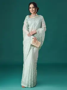 kasee Geometric Embellished Embroidered Sarees