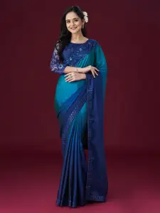 kasee Embroidered Sequinned Saree