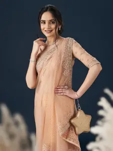 kasee Beads and Stones Embellished Saree