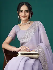 kasee Embroidered Sequinned  Sarees