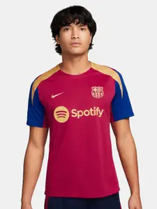 Nike F.C. Barcelona Strike Printed Dri-FIT Football Knit T-Shirt