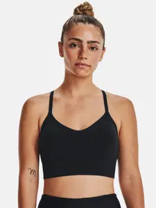 UNDER ARMOUR Medium Coverage Non Padded Workout Bra With All Day Comfort