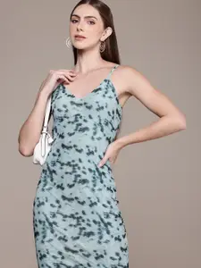 bebe Printed Sheath Dress