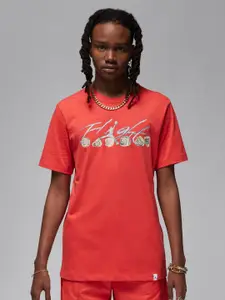 Nike Jordan Flight Essentials Printed Pure Cotton T-Shirt