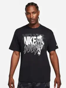 Nike Max90 Printed Loose-Fit Pure Cotton Basketball T-Shirt