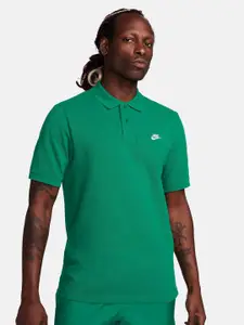 Nike Club Short-Sleeves Polo Collar Pure Cotton T-Shirt