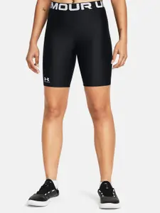 UNDER ARMOUR Women Slim Fit Heatgear Authentics 8in Sports Shorts