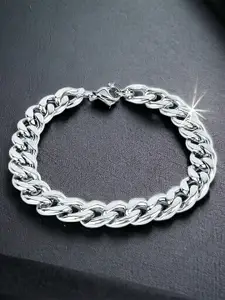 The Pari Women Silver-Plated Link Bracelet