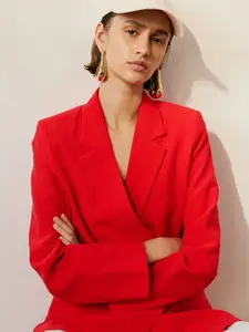 H&M Women Double-Breasted Blazer