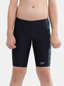 Speedo Boys Mid-Rise Swim Shorts