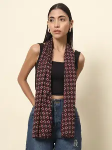 Trend Arrest Abstract Printed Scarf