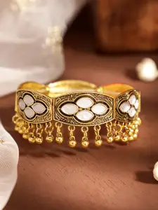 Rubans Women Gold-Plated Bangle-Style Bracelet