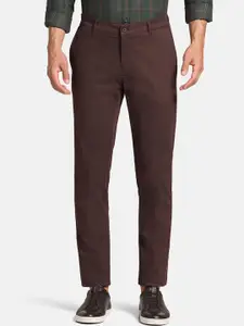Blackberrys Men Super Slim Fit Mid Rise Trousers
