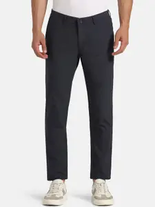 Blackberrys Men Mid-Rise Slim Fit Regular Trouser