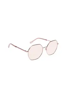Chilli Beans Women Round Sunglasses with UV Protected Lens OCMT35012395