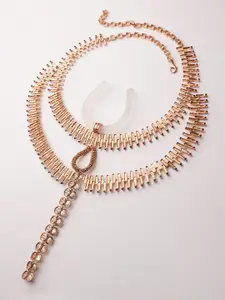 Suhani Pittie Copper Gold-Plated Layered Necklace