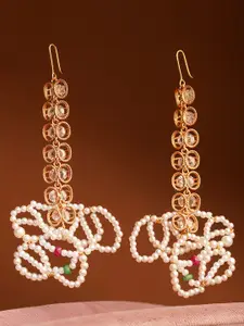 Suhani Pittie Gold Plated Contemporary Drop Earrings