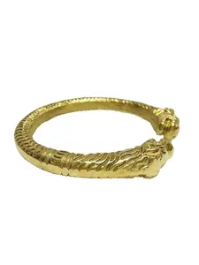 MEENAZ Men Gold-Plated Kada Bracelet